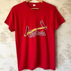 Vintage 1987 St. Louis Cardinals T-Shirt | Screen Stars | Size Large (19x26.5”)